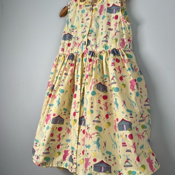 Cornelloki Dress Carnival Circus Yellow Multicolour Girls Size 2 - Picture 4 of 10